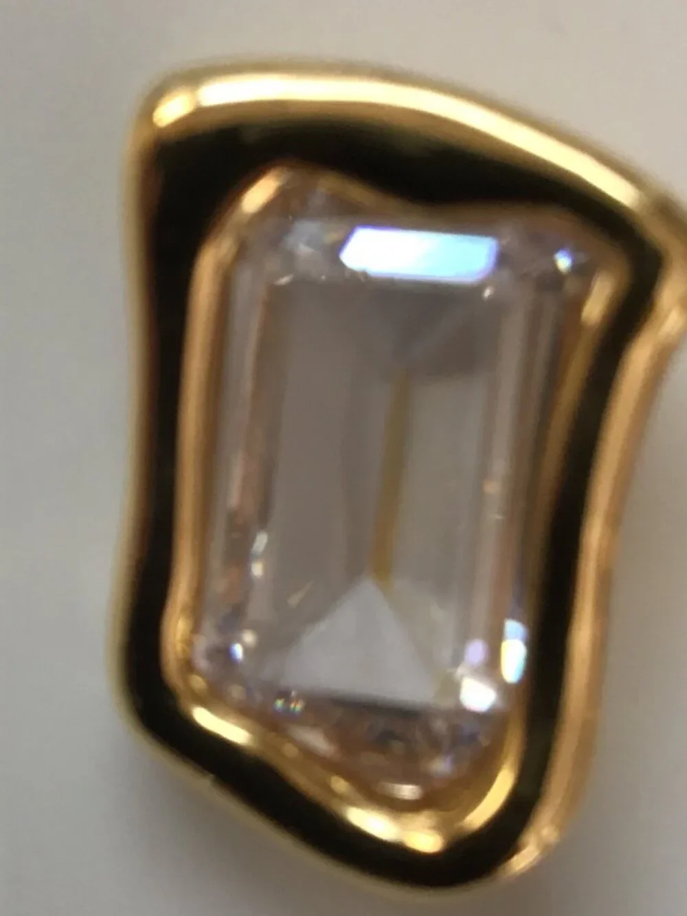 Kate Spade New Glass and Gold Earrings